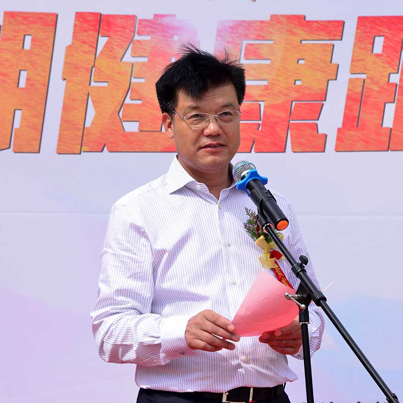 2、上海祝桥新镇投资发展有限公司董事长、总经理阮菊明致辞.JPG